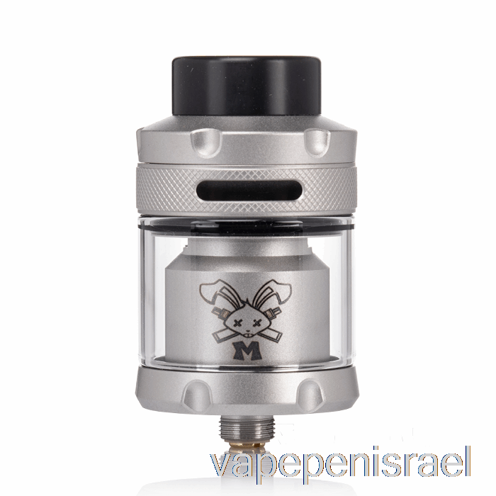 חד פעמי Vape Israel Hellvape ארנב מת M 26mm Rta כסף מט